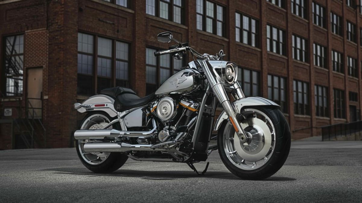 Harley Davidson Fat Boy Gray Ghost Edition